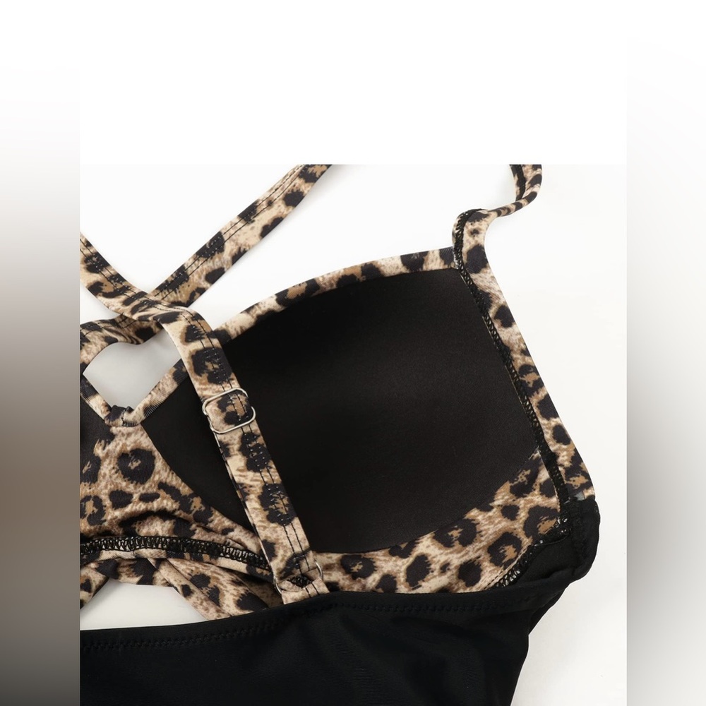 Super Cute Cutout One Piece Swimsuit with Tummy Control - Picture 12 of 16